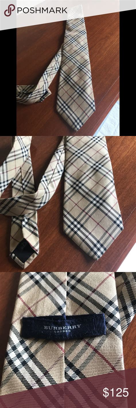 are burberry ties real